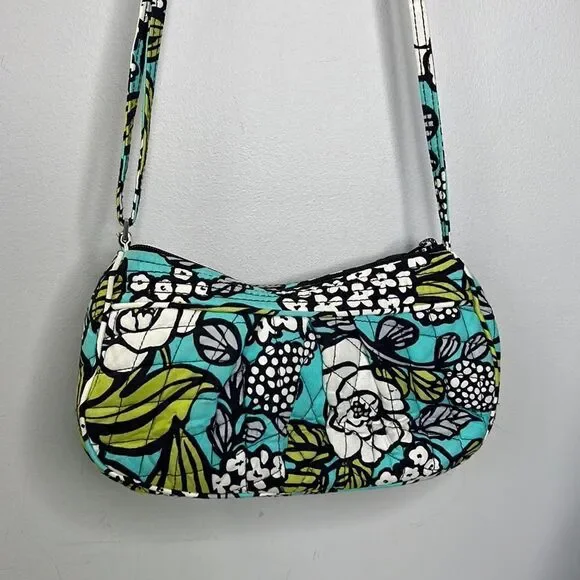 Vera Bradley Island Blooms Bundle of Two! Frannie Bag + Wallet - Picture 5 of 10
